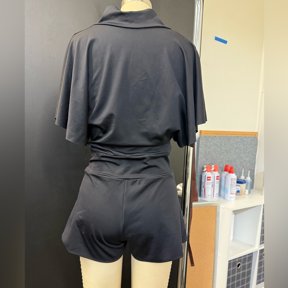 Chic Black Romper - image 2